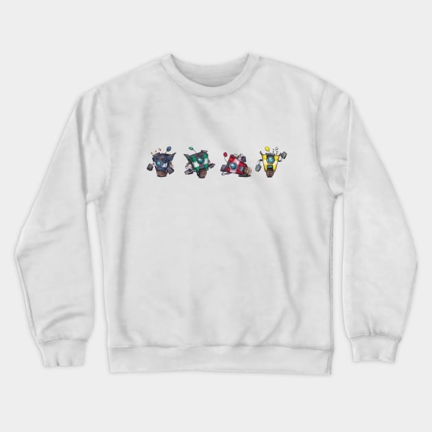 Chibi Traps Cl4p-tp Crewneck Sweatshirt by happycyn